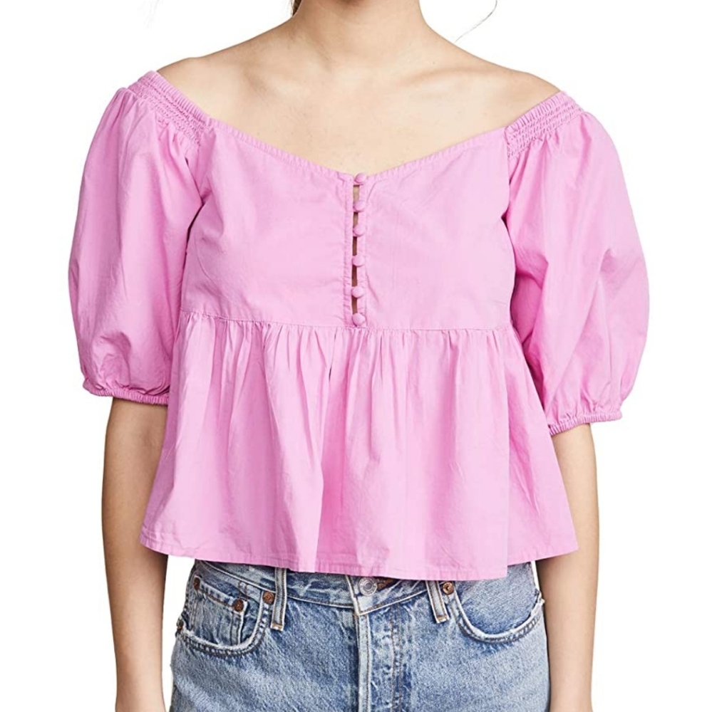FREE PEOPLE Veronica Womens Crop